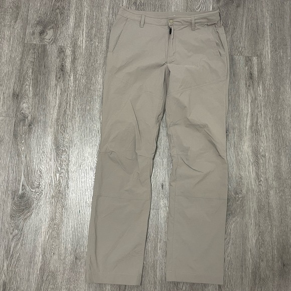 Mountain Hard Wear Other - Mountain Hard Wear Pants Mens 30x30 Beige Hiking Workwear Nylon Tech Performance